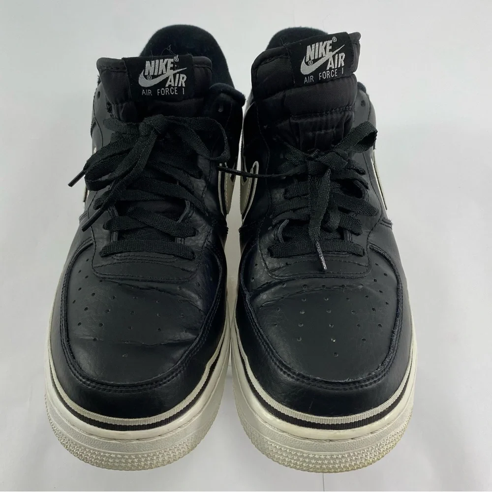 NIKE AIR FORCE 1 Low 07 LV8 Sport AF1 Black White Men’s 12 AJ 7748-001 Sneakers - Picture 4 of 16